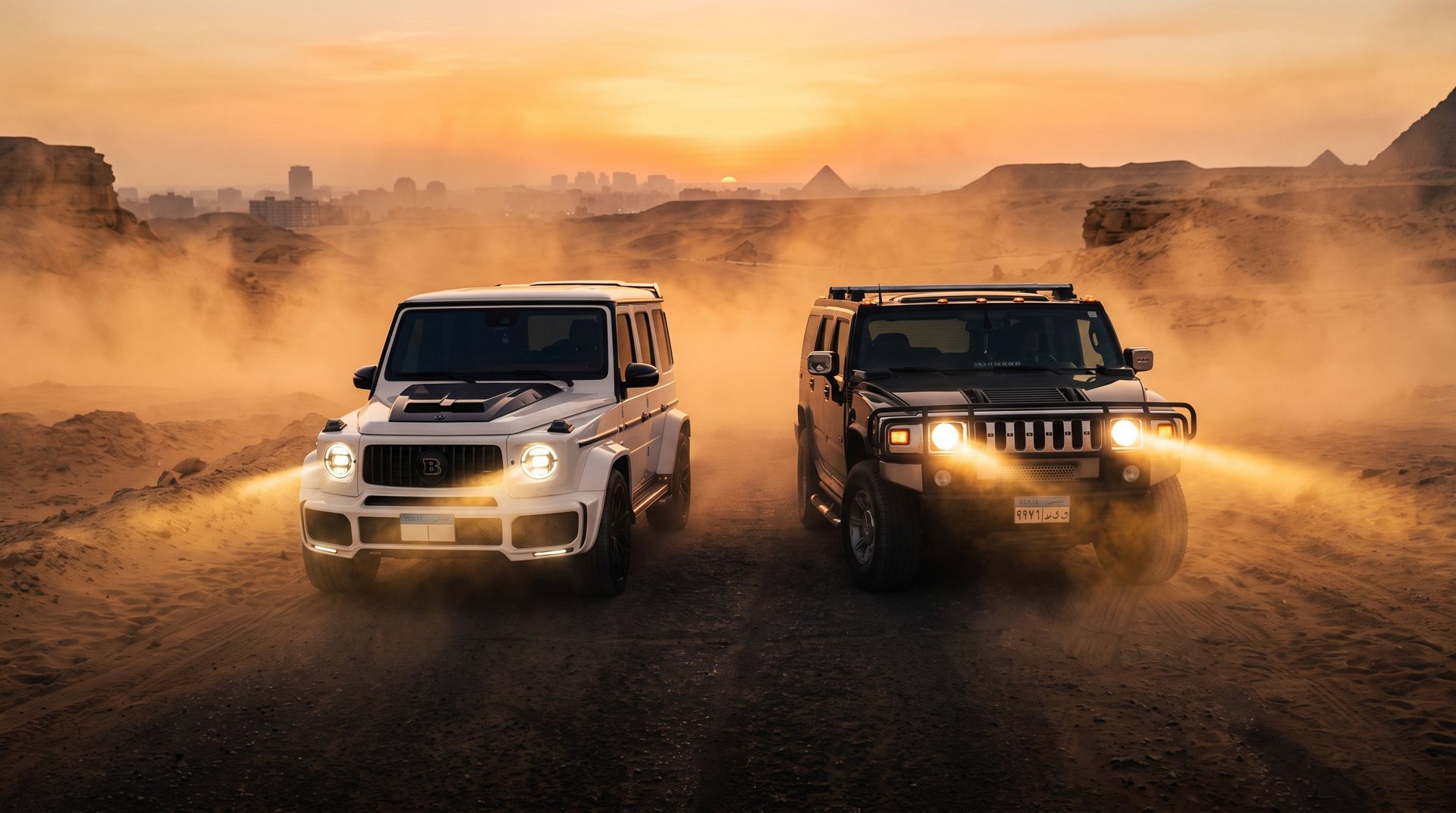 Villain SUVs: Mercedes-Benz G-Class, Porsche Cayenne Coupé, GMC Hummer H2